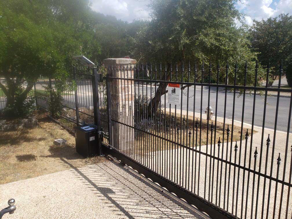 Newly Installed LiftMaster Gate In San Antonio TX
