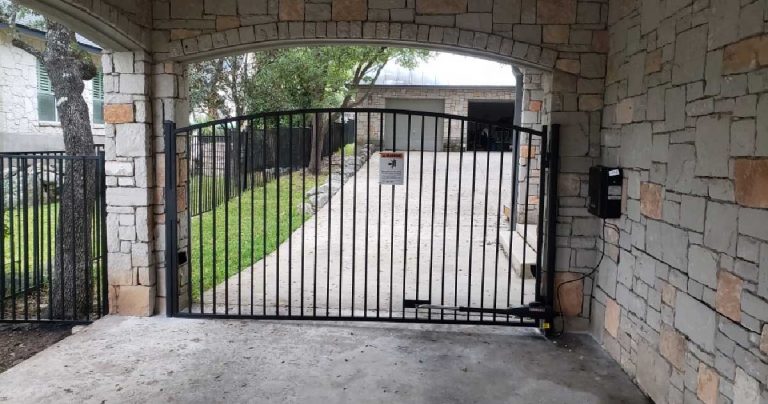 Gate operator project in San Antonio TX.